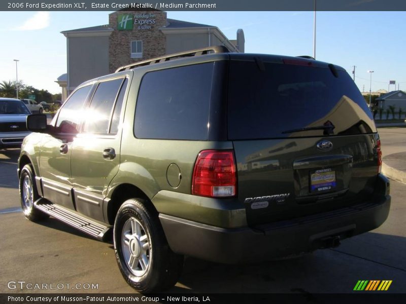 Estate Green Metallic / Medium Parchment 2006 Ford Expedition XLT