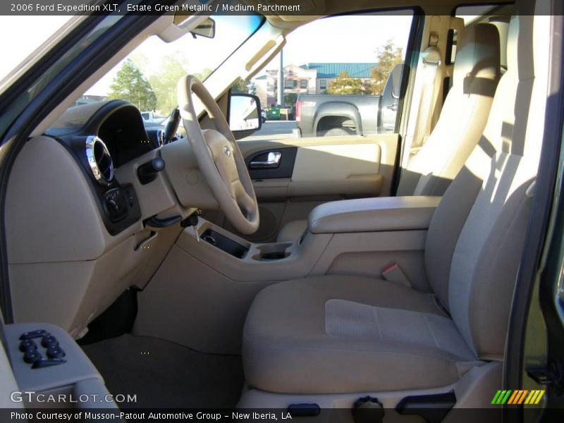 Estate Green Metallic / Medium Parchment 2006 Ford Expedition XLT