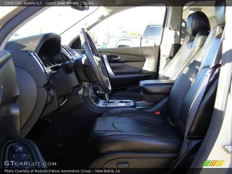 Liquid Silver Metallic / Ebony 2008 GMC Acadia SLT