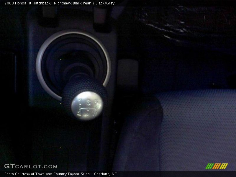 Nighthawk Black Pearl / Black/Grey 2008 Honda Fit Hatchback