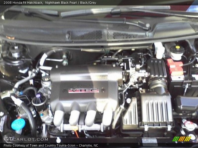 Nighthawk Black Pearl / Black/Grey 2008 Honda Fit Hatchback