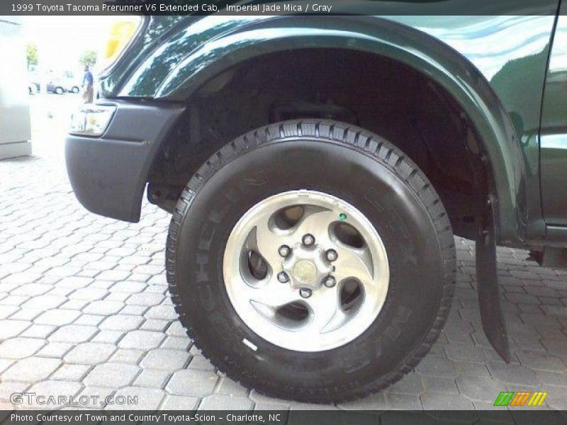 Imperial Jade Mica / Gray 1999 Toyota Tacoma Prerunner V6 Extended Cab