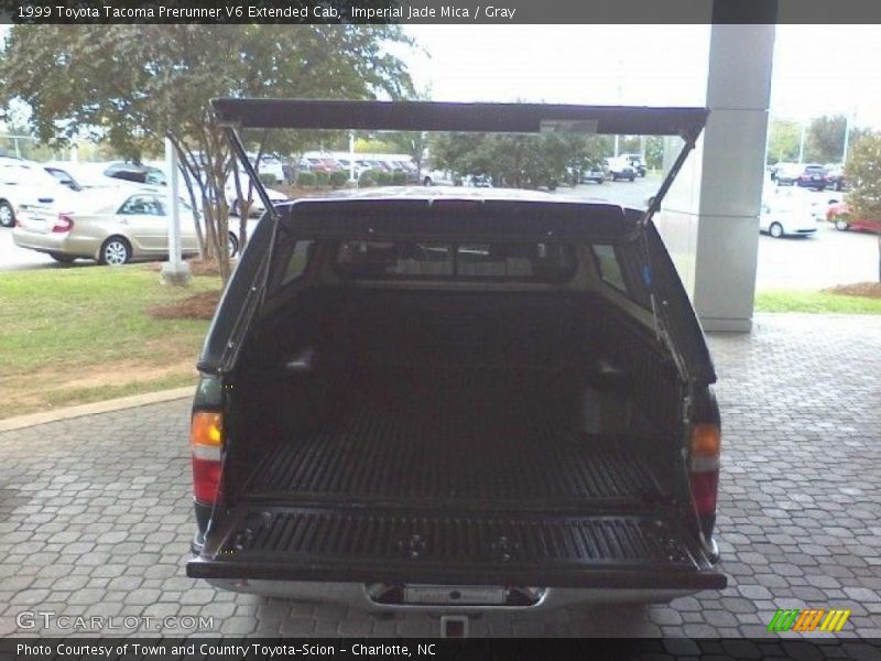 Imperial Jade Mica / Gray 1999 Toyota Tacoma Prerunner V6 Extended Cab