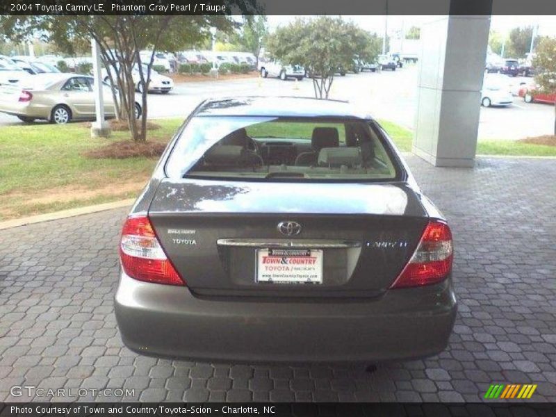Phantom Gray Pearl / Taupe 2004 Toyota Camry LE