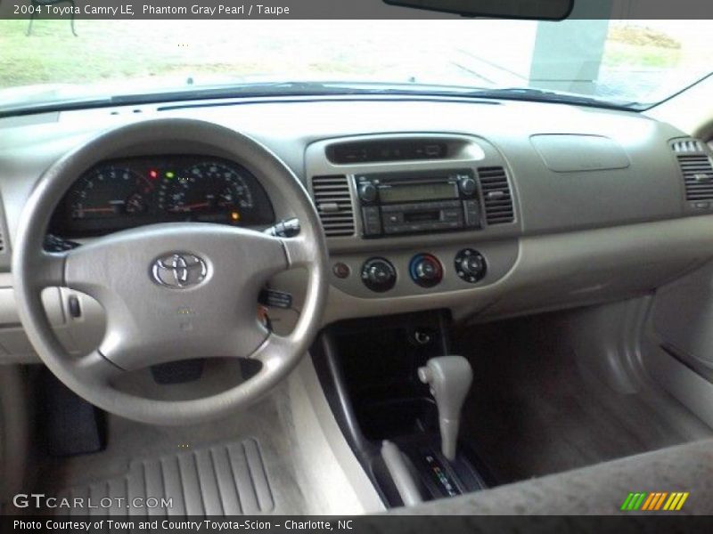 Phantom Gray Pearl / Taupe 2004 Toyota Camry LE