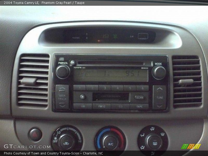Phantom Gray Pearl / Taupe 2004 Toyota Camry LE