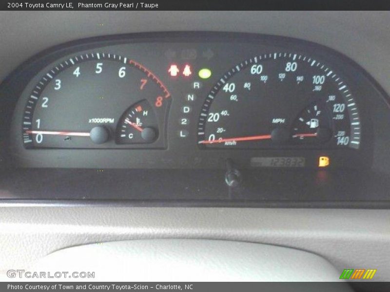 Phantom Gray Pearl / Taupe 2004 Toyota Camry LE