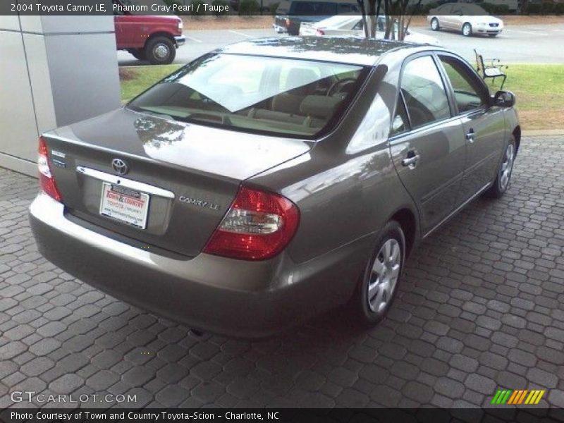 Phantom Gray Pearl / Taupe 2004 Toyota Camry LE