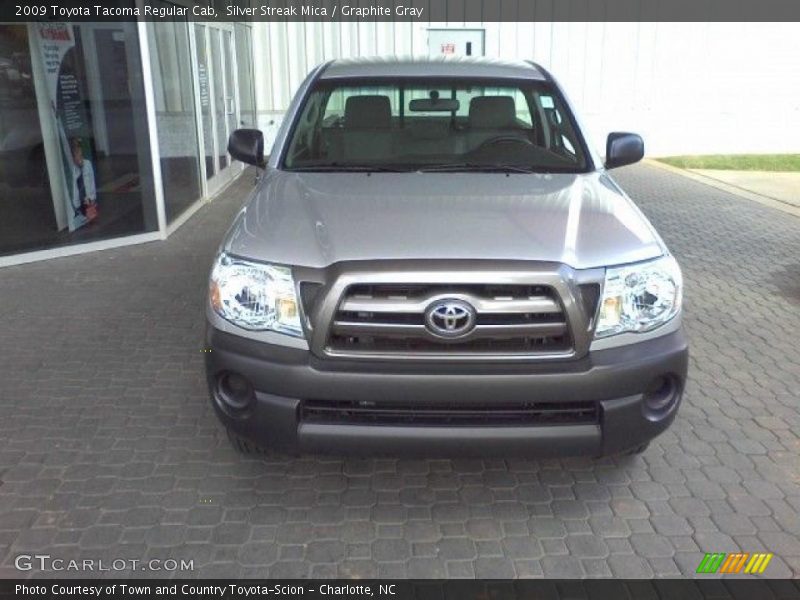 Silver Streak Mica / Graphite Gray 2009 Toyota Tacoma Regular Cab