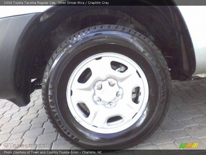 Silver Streak Mica / Graphite Gray 2009 Toyota Tacoma Regular Cab