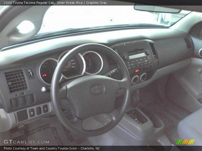 Silver Streak Mica / Graphite Gray 2009 Toyota Tacoma Regular Cab
