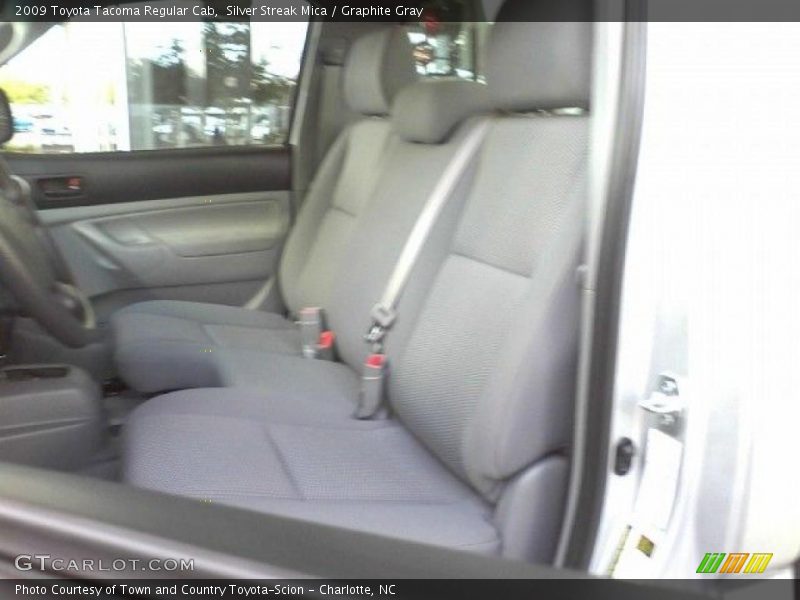 Silver Streak Mica / Graphite Gray 2009 Toyota Tacoma Regular Cab
