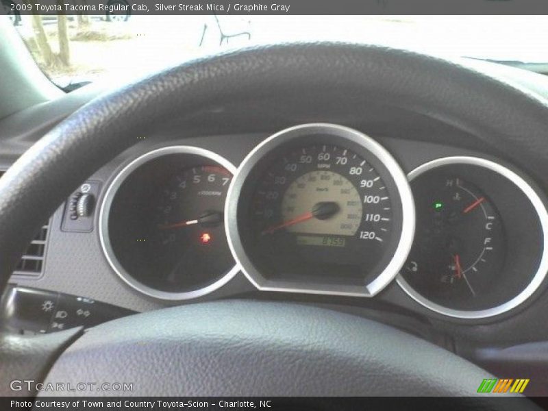Silver Streak Mica / Graphite Gray 2009 Toyota Tacoma Regular Cab