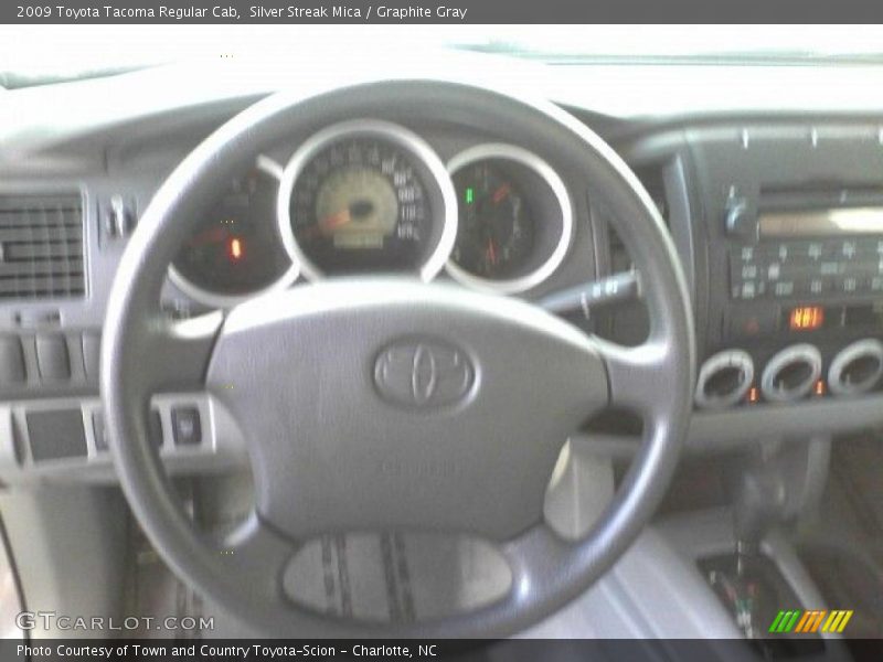 Silver Streak Mica / Graphite Gray 2009 Toyota Tacoma Regular Cab