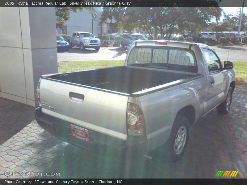 Silver Streak Mica / Graphite Gray 2009 Toyota Tacoma Regular Cab