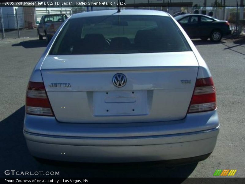 Reflex Silver Metallic / Black 2005 Volkswagen Jetta GLS TDI Sedan
