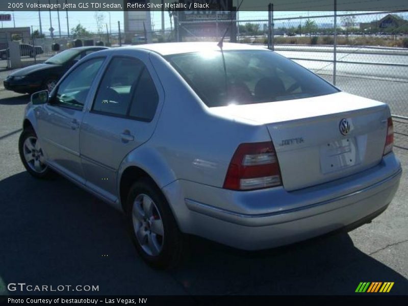 Reflex Silver Metallic / Black 2005 Volkswagen Jetta GLS TDI Sedan