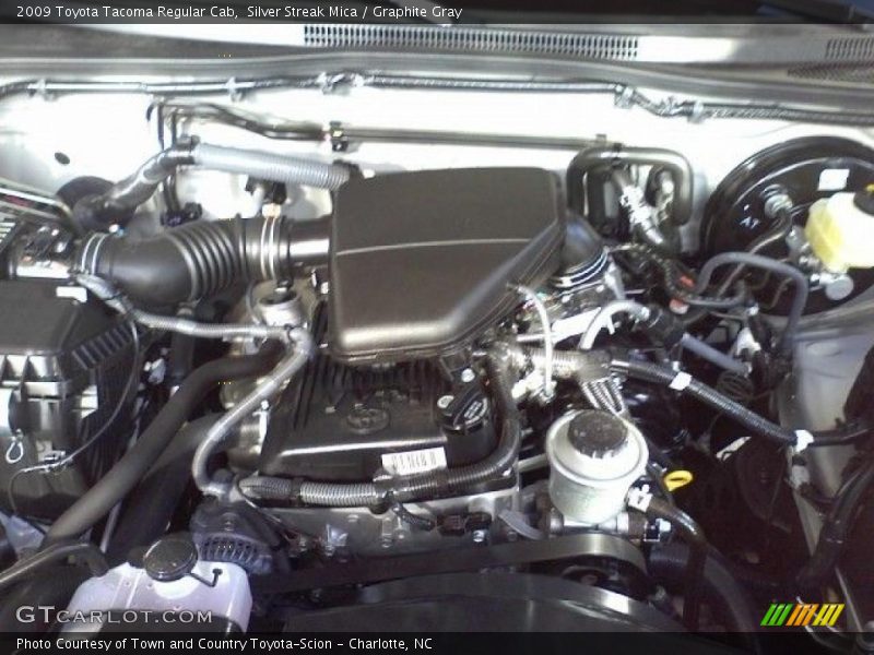 Silver Streak Mica / Graphite Gray 2009 Toyota Tacoma Regular Cab