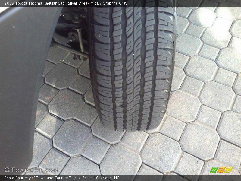 Silver Streak Mica / Graphite Gray 2009 Toyota Tacoma Regular Cab