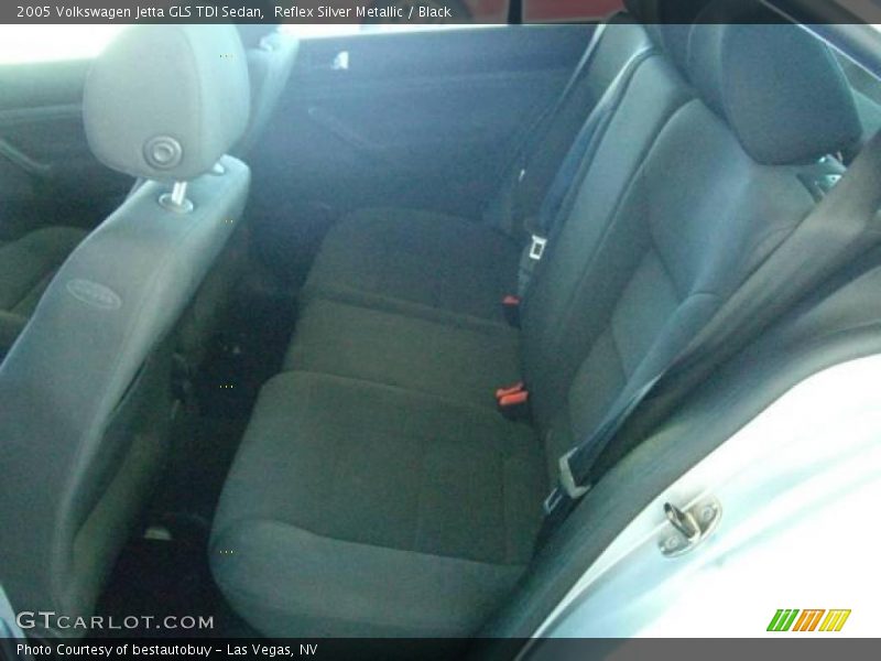 Reflex Silver Metallic / Black 2005 Volkswagen Jetta GLS TDI Sedan