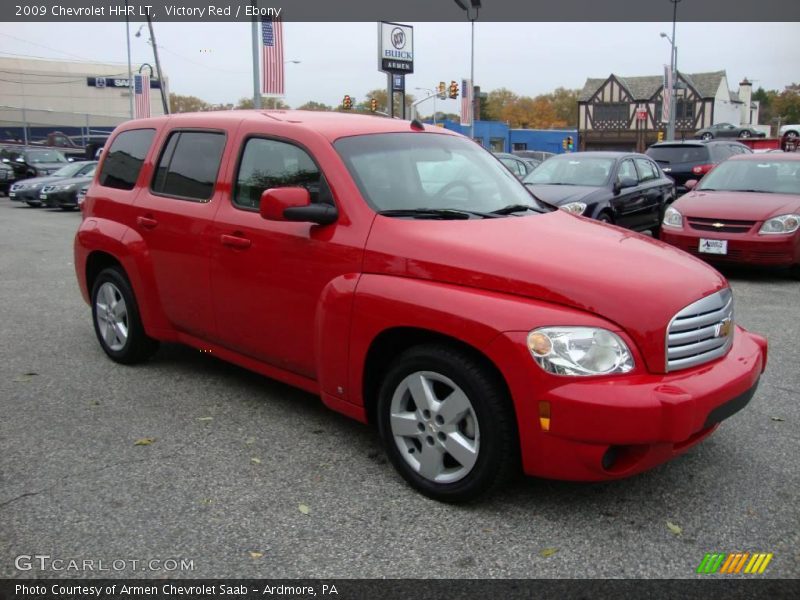 Victory Red / Ebony 2009 Chevrolet HHR LT
