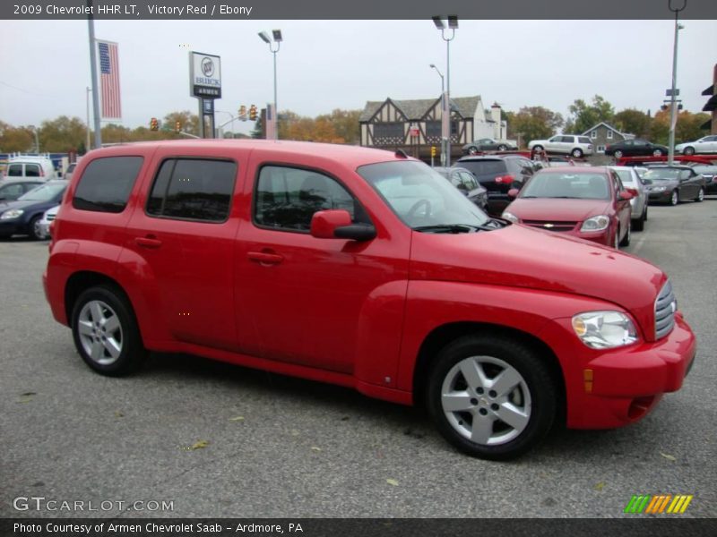Victory Red / Ebony 2009 Chevrolet HHR LT