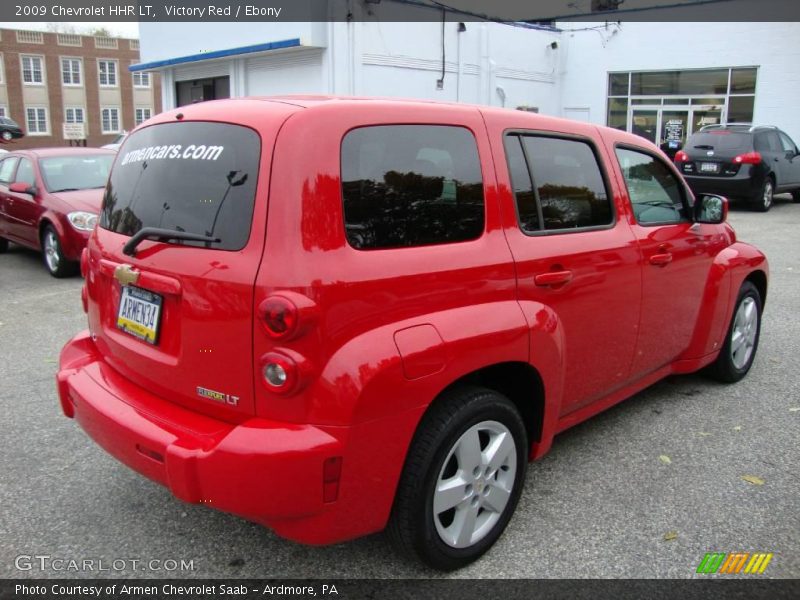 Victory Red / Ebony 2009 Chevrolet HHR LT