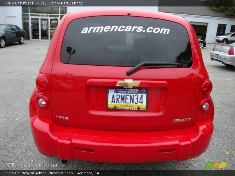 Victory Red / Ebony 2009 Chevrolet HHR LT