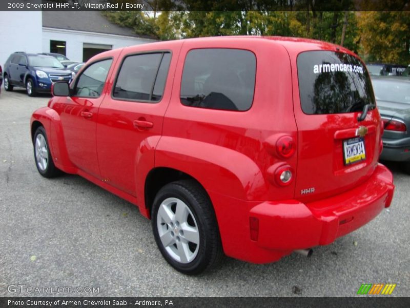 Victory Red / Ebony 2009 Chevrolet HHR LT