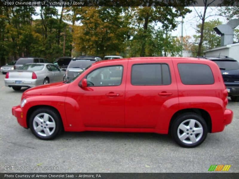 Victory Red / Ebony 2009 Chevrolet HHR LT