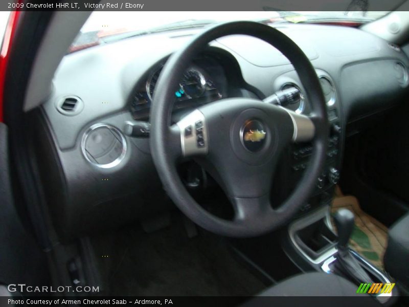 Victory Red / Ebony 2009 Chevrolet HHR LT