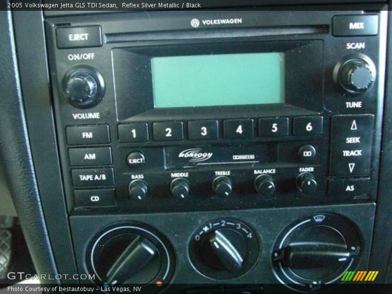 Reflex Silver Metallic / Black 2005 Volkswagen Jetta GLS TDI Sedan