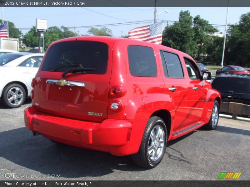 Victory Red / Gray 2009 Chevrolet HHR LT