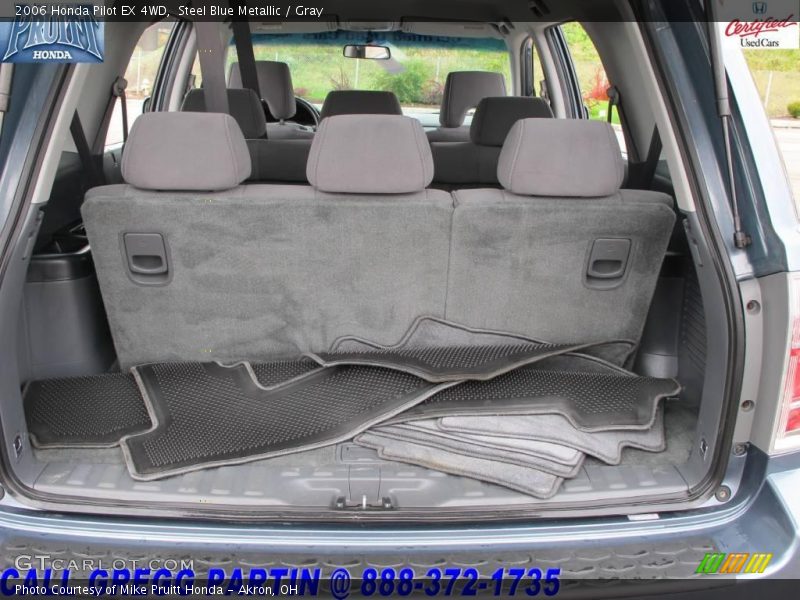 Steel Blue Metallic / Gray 2006 Honda Pilot EX 4WD