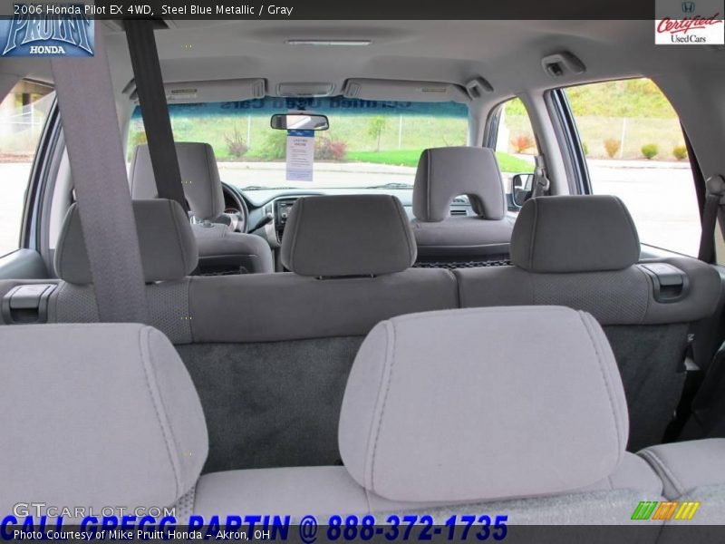 Steel Blue Metallic / Gray 2006 Honda Pilot EX 4WD