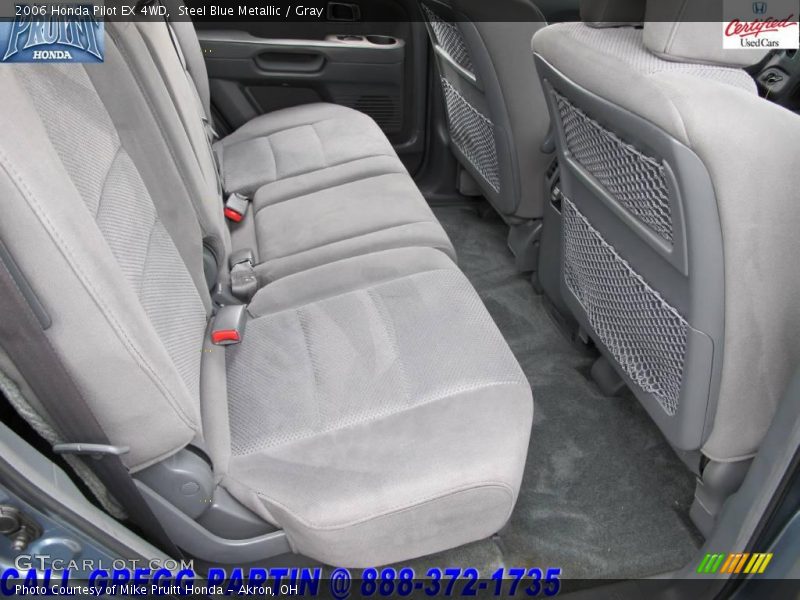 Steel Blue Metallic / Gray 2006 Honda Pilot EX 4WD