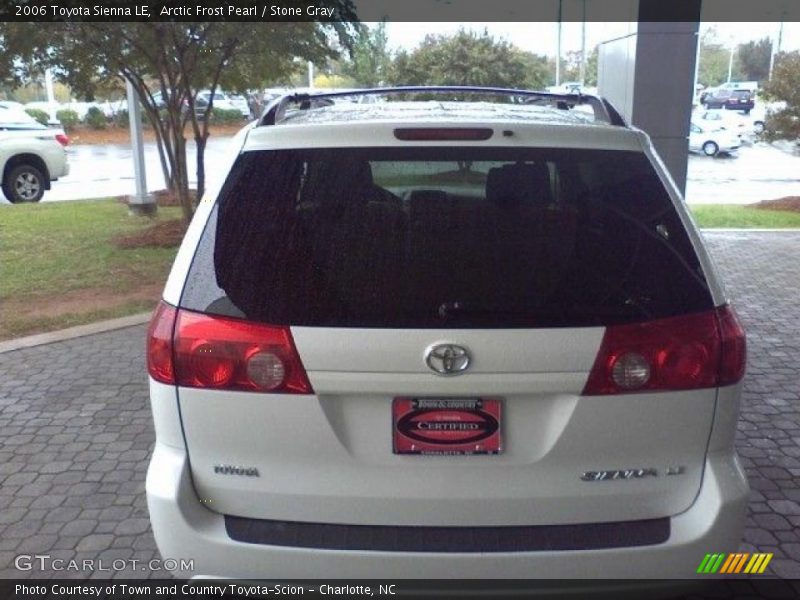 Arctic Frost Pearl / Stone Gray 2006 Toyota Sienna LE