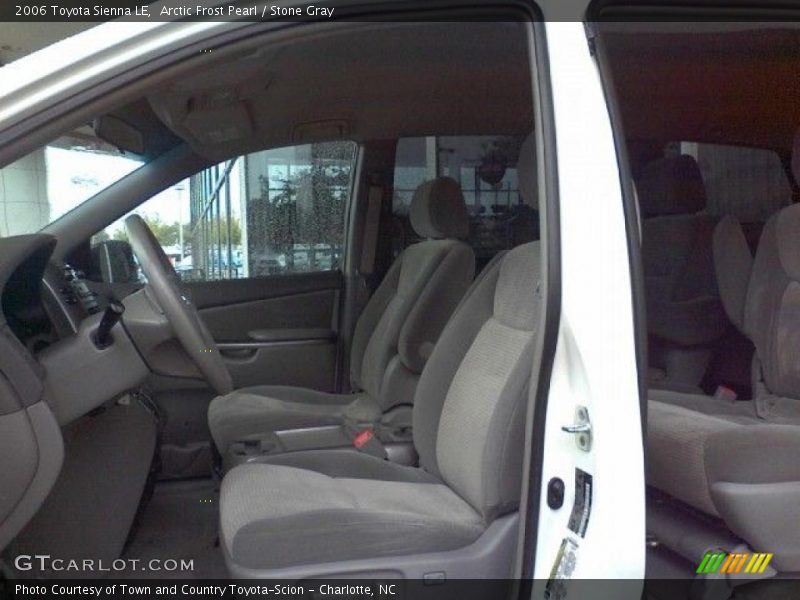 Arctic Frost Pearl / Stone Gray 2006 Toyota Sienna LE
