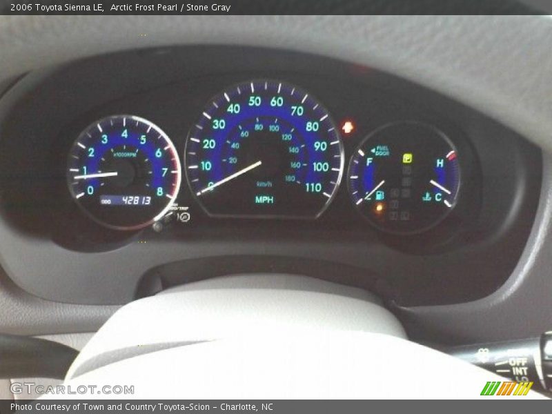 Arctic Frost Pearl / Stone Gray 2006 Toyota Sienna LE