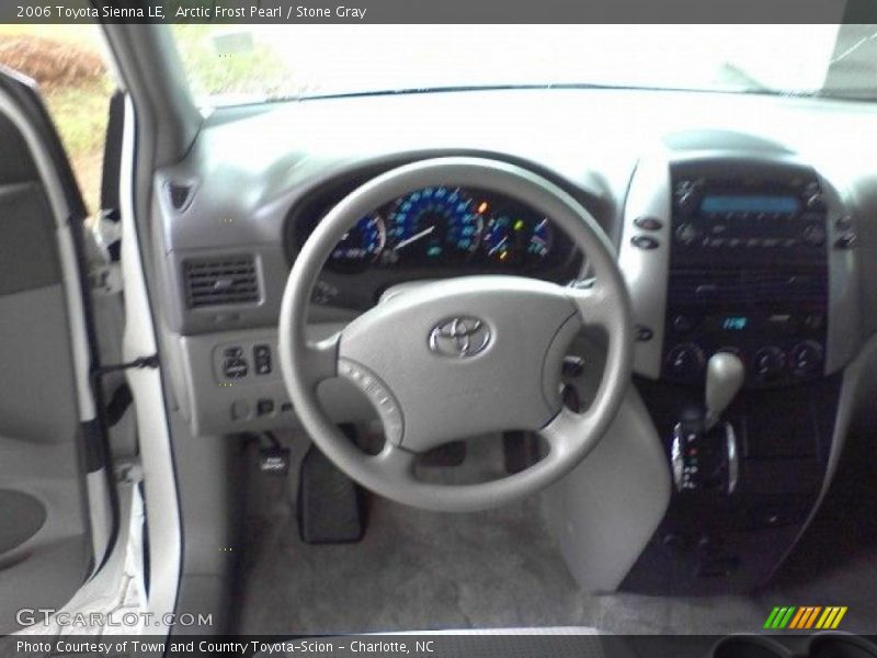 Arctic Frost Pearl / Stone Gray 2006 Toyota Sienna LE