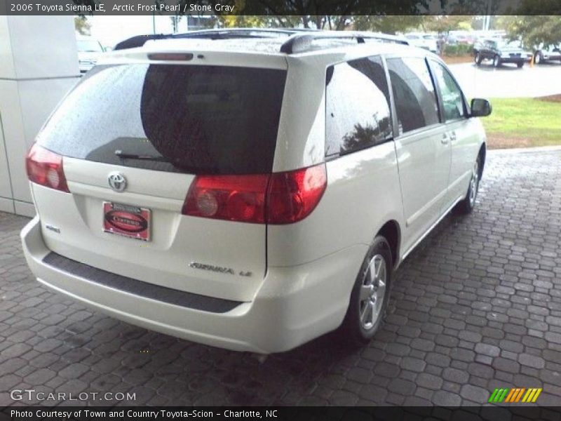 Arctic Frost Pearl / Stone Gray 2006 Toyota Sienna LE