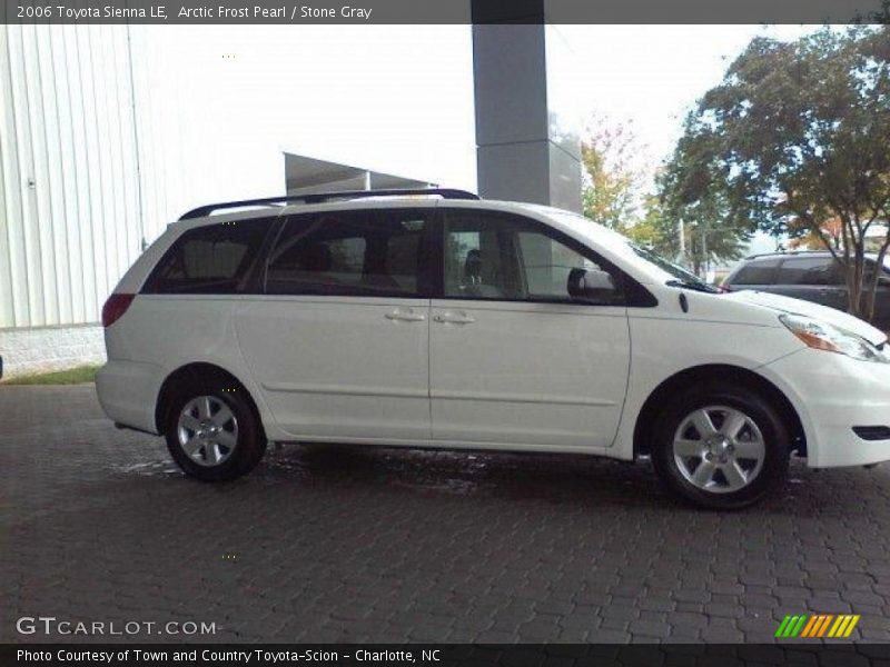 Arctic Frost Pearl / Stone Gray 2006 Toyota Sienna LE