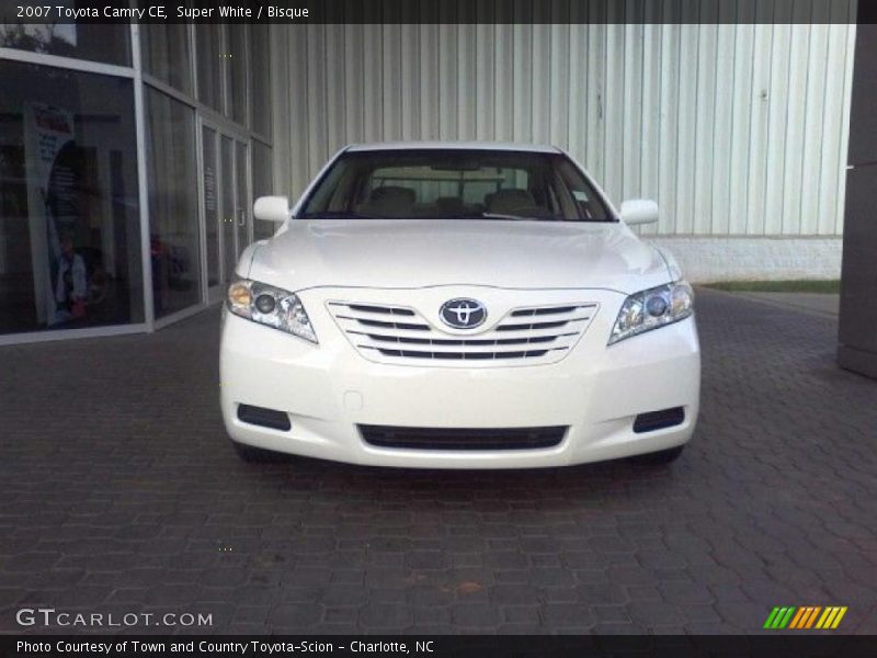 Super White / Bisque 2007 Toyota Camry CE
