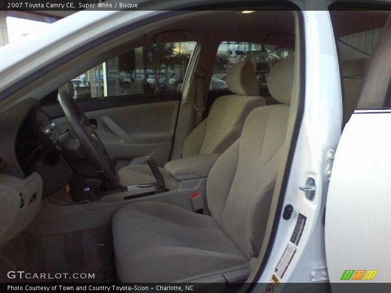Super White / Bisque 2007 Toyota Camry CE