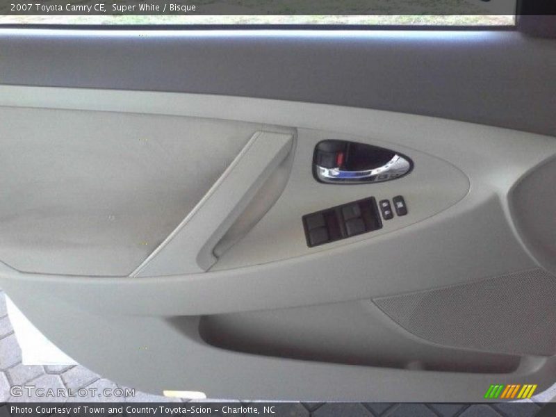 Super White / Bisque 2007 Toyota Camry CE