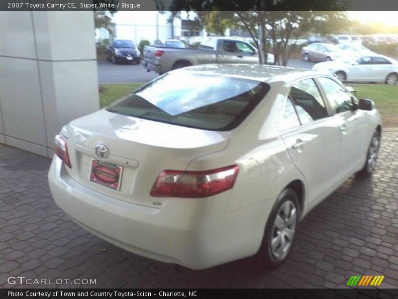 Super White / Bisque 2007 Toyota Camry CE