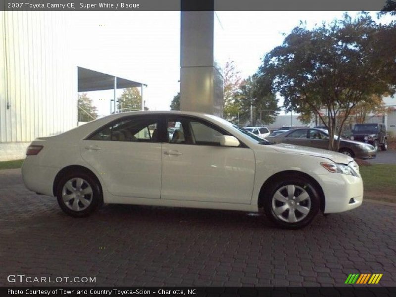 Super White / Bisque 2007 Toyota Camry CE