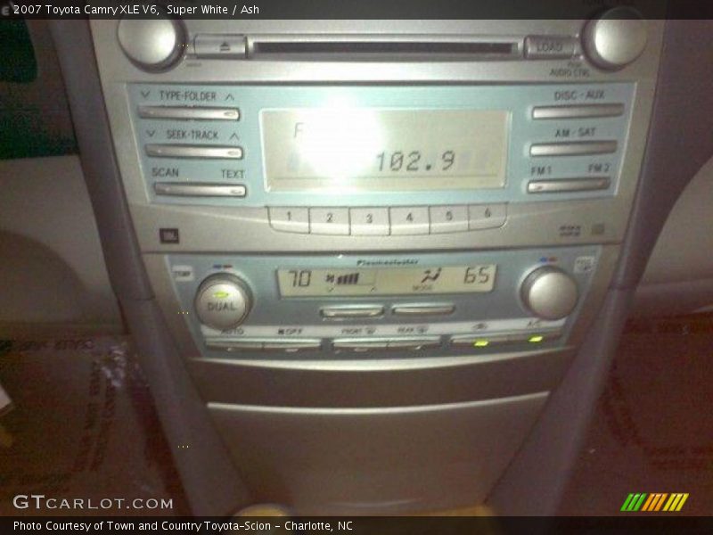 Super White / Ash 2007 Toyota Camry XLE V6