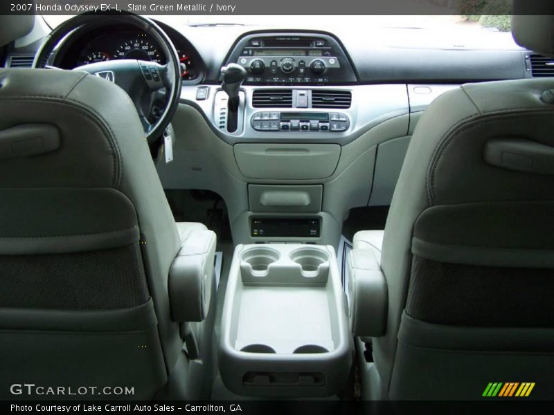 Slate Green Metallic / Ivory 2007 Honda Odyssey EX-L