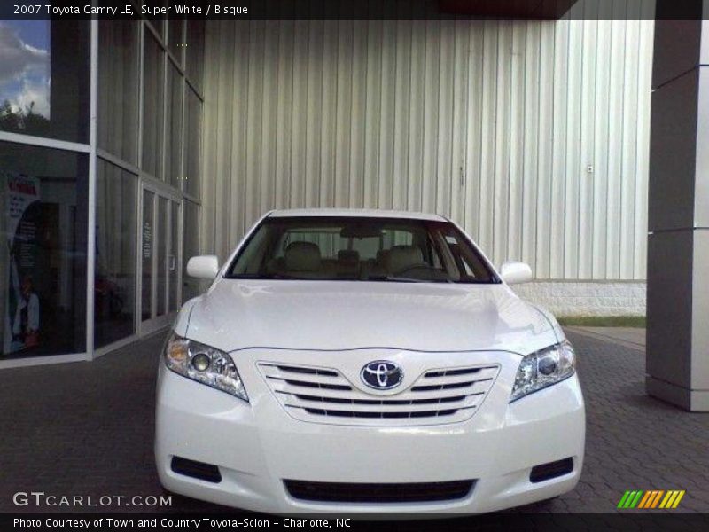 Super White / Bisque 2007 Toyota Camry LE